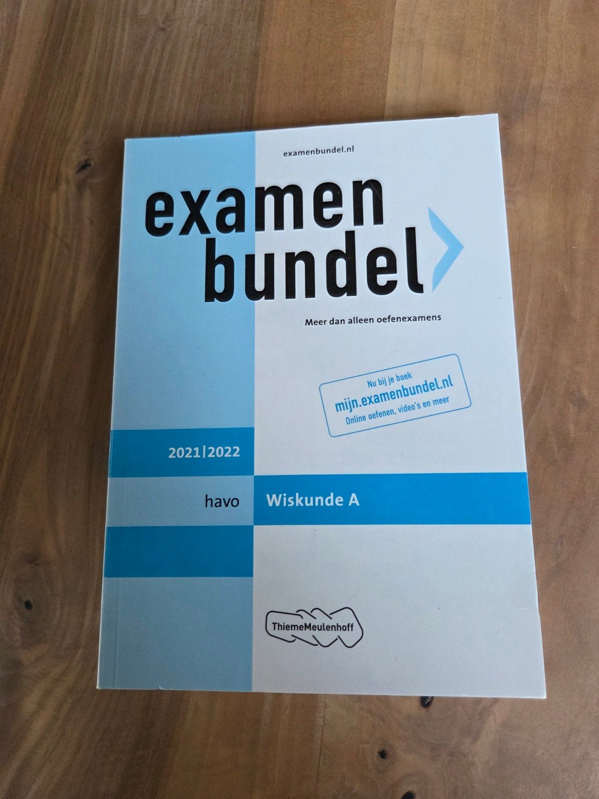 havo Wiskunde A examenbundel 2021/2022, Ophalen of Verzenden, Zo goed als nieuw, HAVO, Nederlands