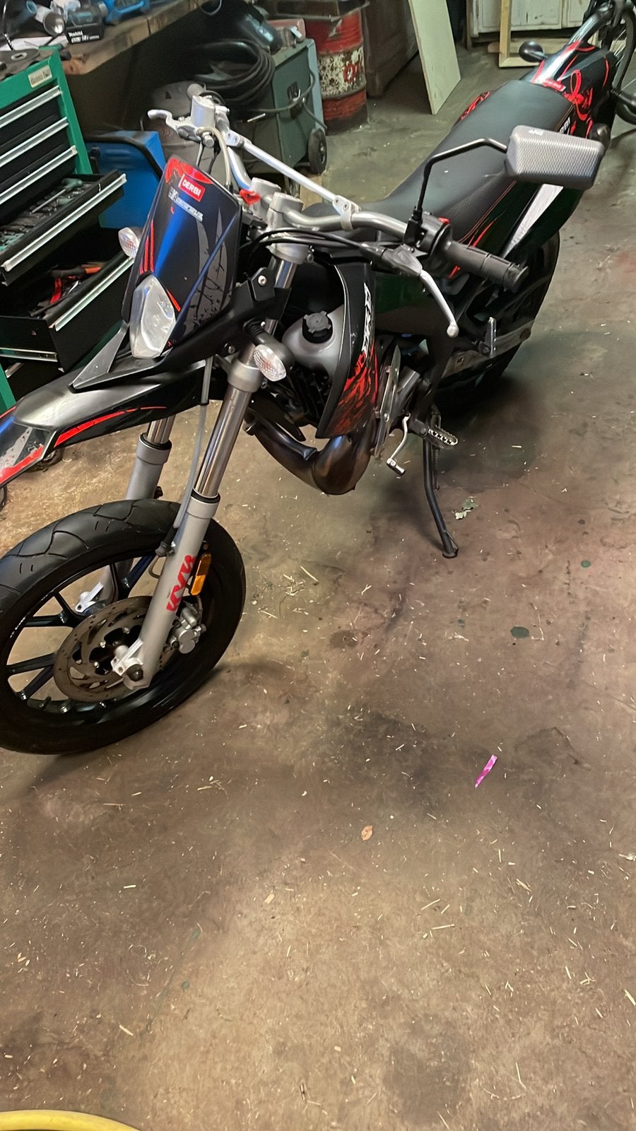 2013 derbi, Gebruikt, Maximaal 45 km/u, 5 versnellingen, 49 cc