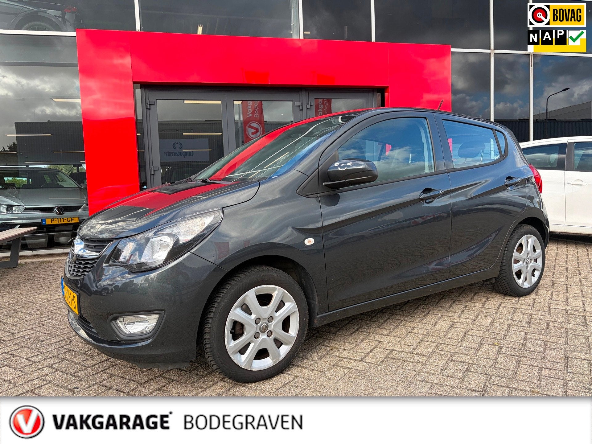 Opel KARL 1.0 ecoFLEX Edition / cruise control / 1e eigenaar, Auto's, Voorwielaandrijving, Stof, Gebruikt, Origineel Nederlands