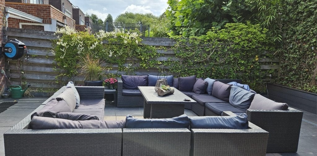 15 delige loungeset Le Sud 5 pers., Tuin en Terras, Ophalen, Gebruikt, Meer dan 8 zitplaatsen, Loungeset