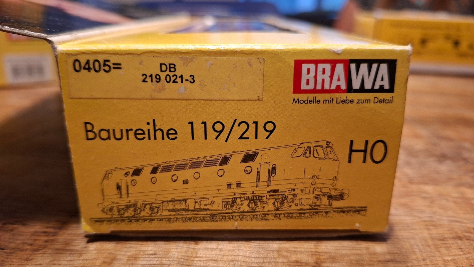 Brawa 119/219, Overige merken, Ophalen of Verzenden, Zo goed als nieuw, Analoog
