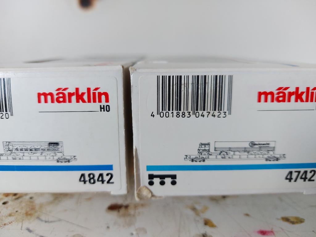 Marklin Diepladers 2 x, Hobby en Vrije tijd, Wisselstroom, Ophalen of Verzenden, Märklin, Nieuw