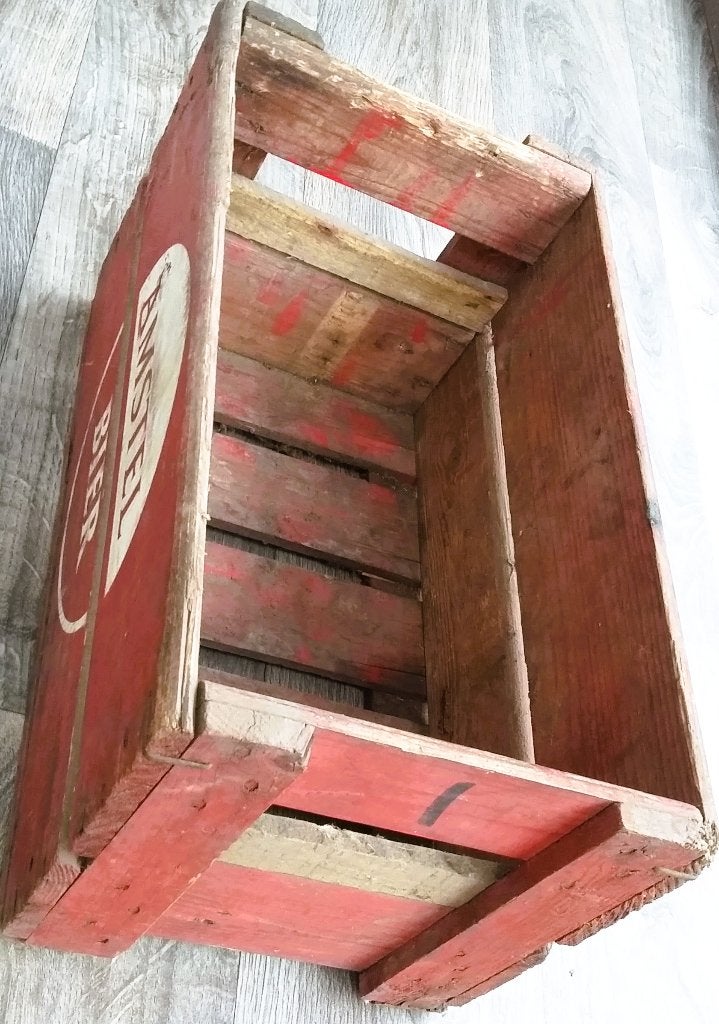 Om 1950-1960 Houten Bierkrat AMSTEL Bier Krat Kist Amsterdam, Ophalen of Verzenden, Gebruikt, Overige typen, Amstel