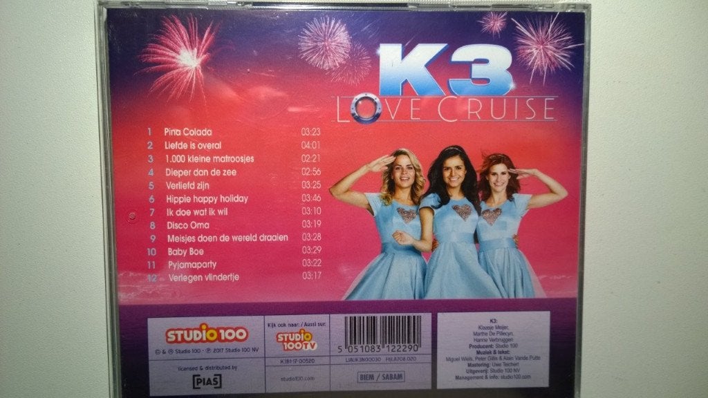 K3 - Love Cruise, 6 tot 9 jaar, Ophalen of Verzenden, Zo goed als nieuw, Muziek