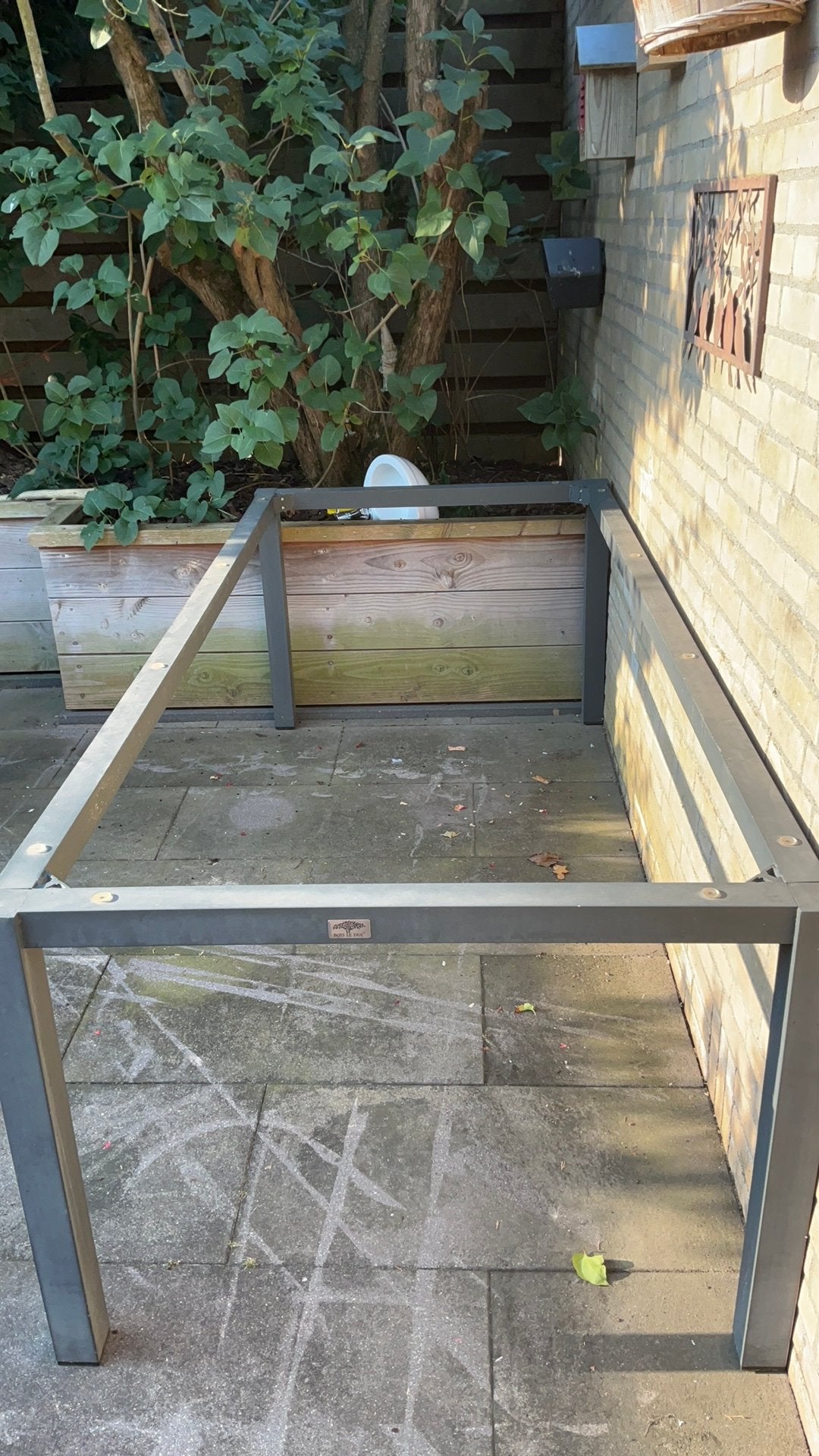 Tafel onderstel Bois Le Duc 100x200 cm, Ophalen, Tafelpoot, Gebruikt, 50 tot 100 cm