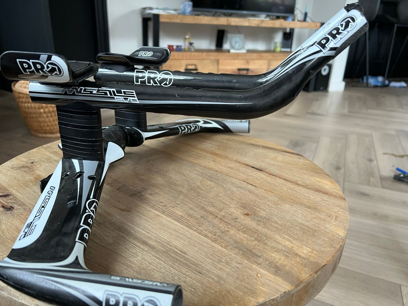 PRO Missile tijdritstuur met spacers, Gebruikt, Stuur, Ophalen of Verzenden, Tijdrit-/triatlonfiets