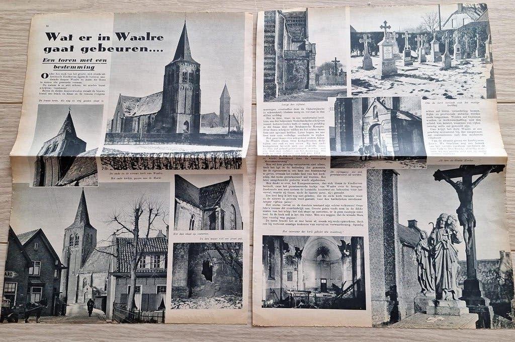 Aalst-Waalre (N.Br.) - oude knipsels., Verzamelen, Ophalen of Verzenden, 1920 tot 1940, Noord-Brabant
