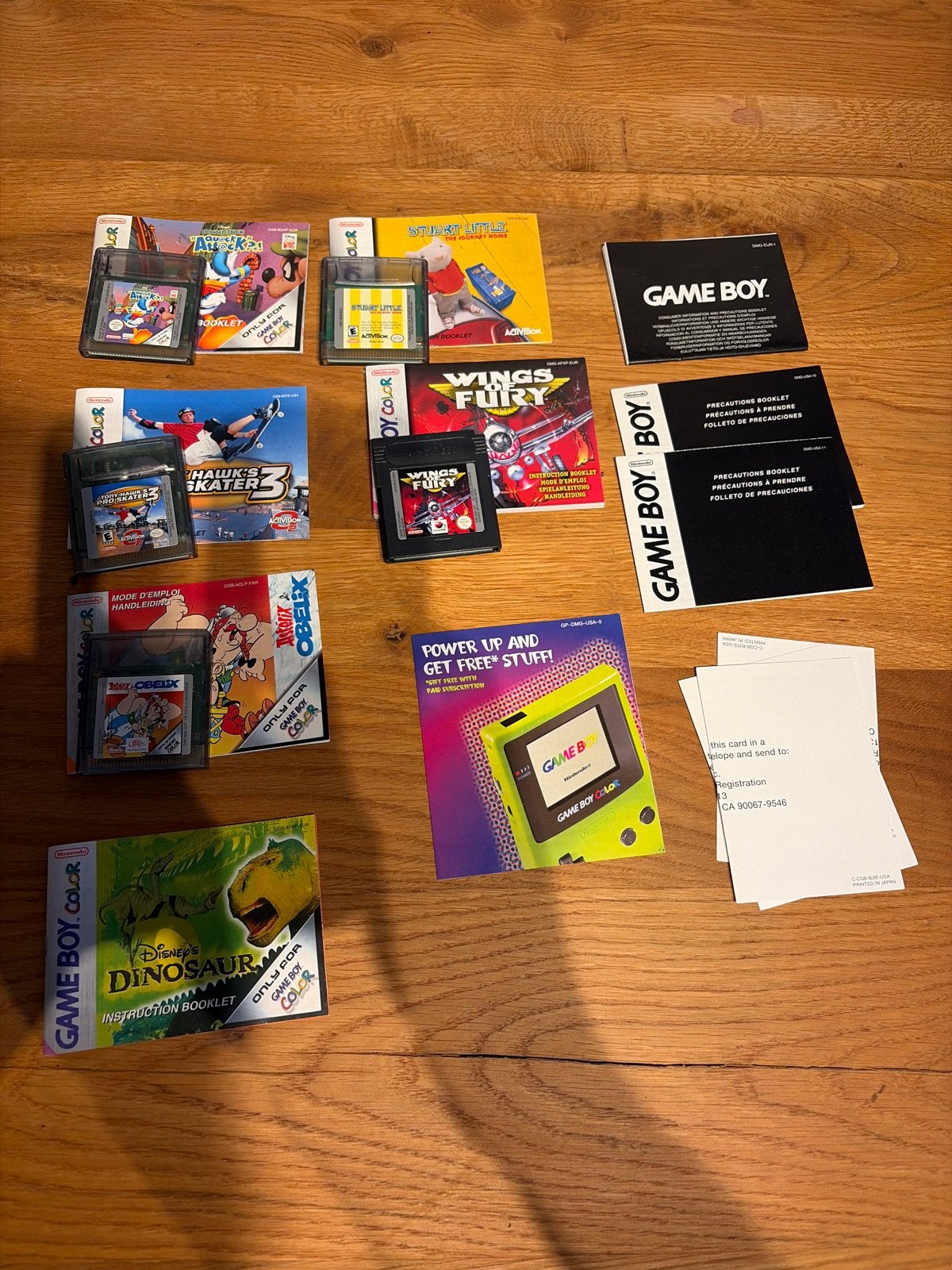 Diverse Gameboy Color games, Avontuur en Actie, 1 speler, Ophalen of Verzenden, Zo goed als nieuw