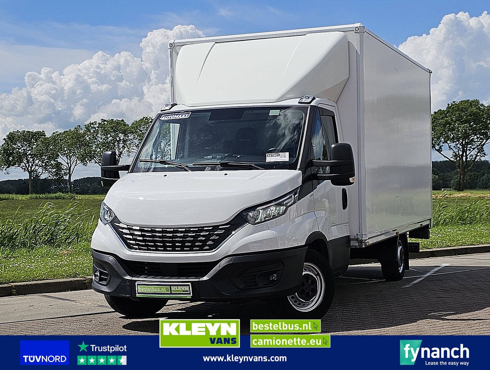 IVECO DAILY 35S18 bakwagen laadklep!, Automaat, Achterwielaandrijving, Gebruikt, Euro 6