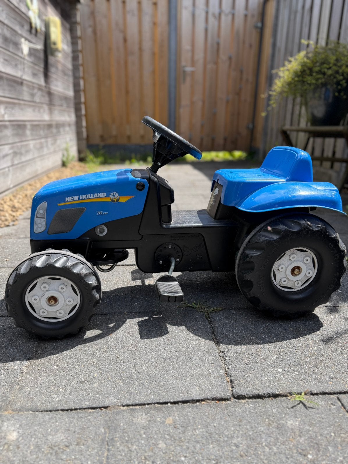 Kinder Tractor, Kinderen en Baby's, Speelgoed | Buiten | Skelters, Ophalen, Zo goed als nieuw, Overige merken