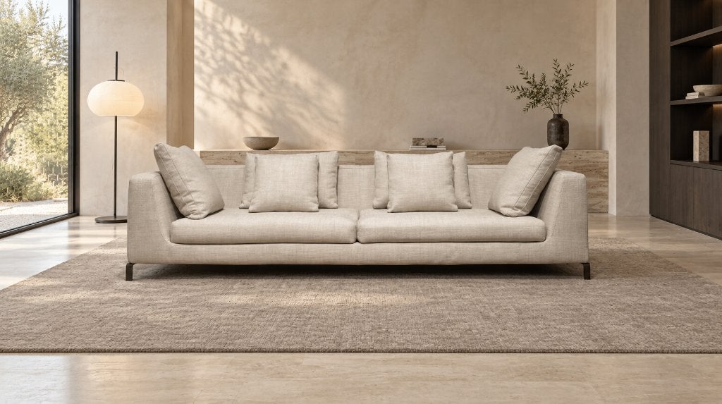 NIEUW B&B Italia Ray 4-Zits + GARANTIE | NP €7.950, Huis en Inrichting, 250 tot 300 cm, 100 tot 125 cm, Nieuw, Rechte bank