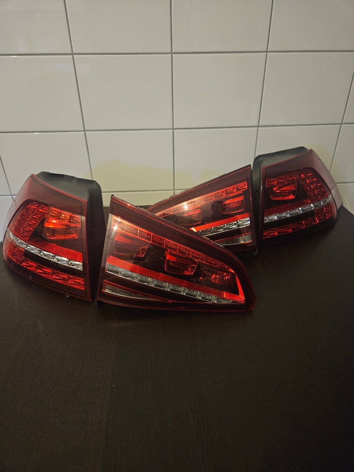Originele Golf 7 GTI achterlichten - Zeer nette staat, Auto-onderdelen, Ophalen of Verzenden, Gebruikt, Volkswagen