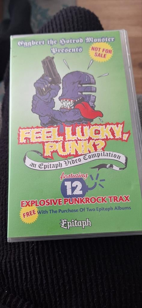 VHS Videoband Epitaph Records: Bad Religion, NOFX, Pennywise, Ophalen of Verzenden, Zo goed als nieuw, Overige genres
