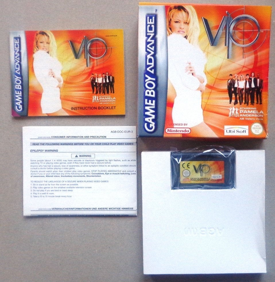 VIP Starring Pamela Anderson voor Gameboy Advance Compleet, Spelcomputers en Games, 1 speler, Ophalen of Verzenden, Gebruikt, Vanaf 3 jaar