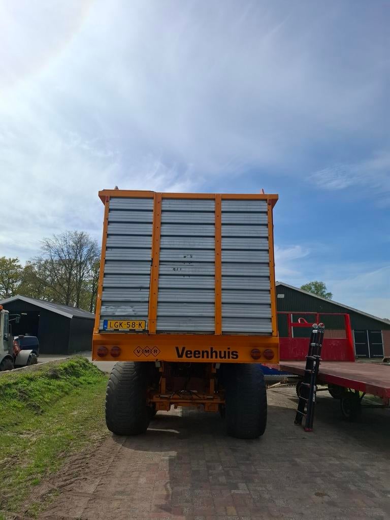 Veenhuis combi 2000 opraapwagen, Ophalen of Verzenden, Weidebouw