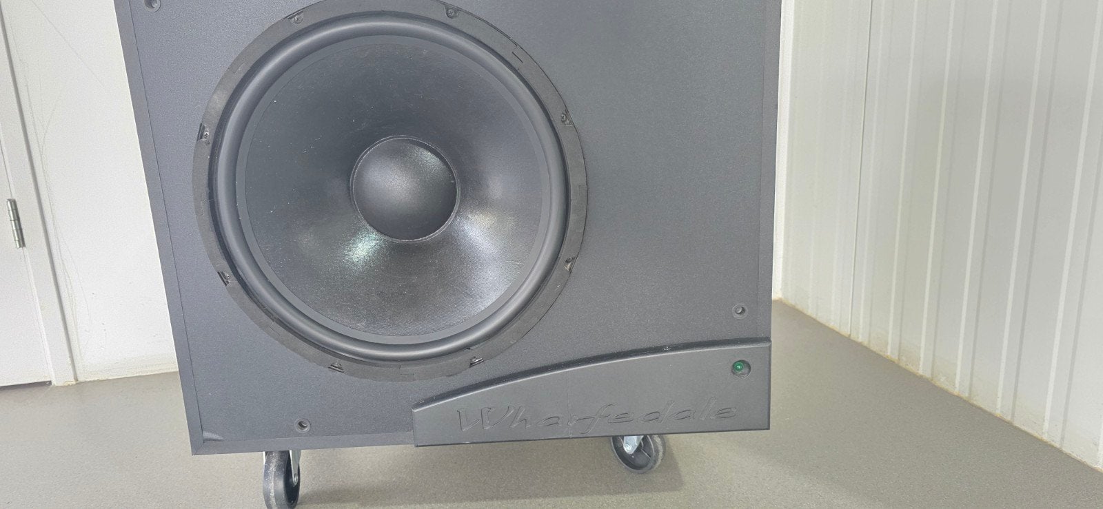 Wharfedale Topaz SW15 actieve subwoofer - defect, 150 watt of meer, Subwoofer, Wharfedale, Ophalen of Verzenden