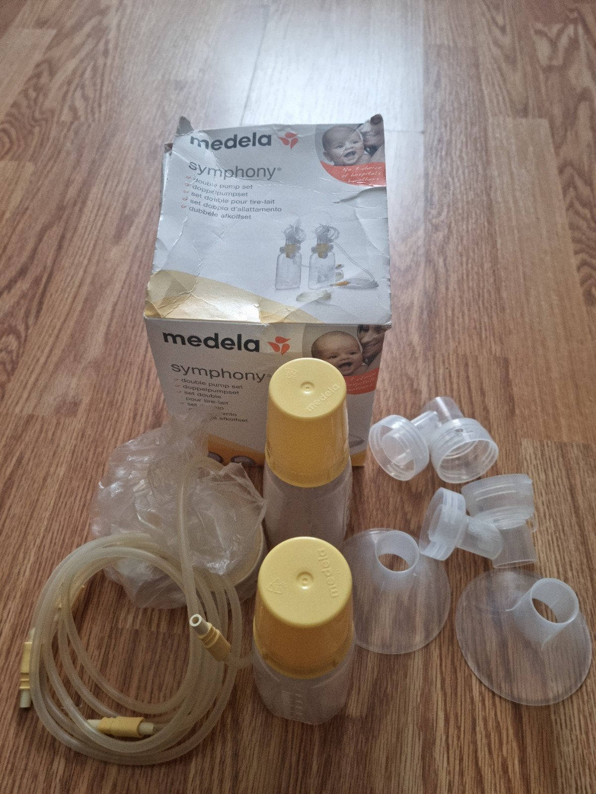 Medela Symphony kolf toebehoren - nieuw, Ophalen of Verzenden, Nieuw, Medela