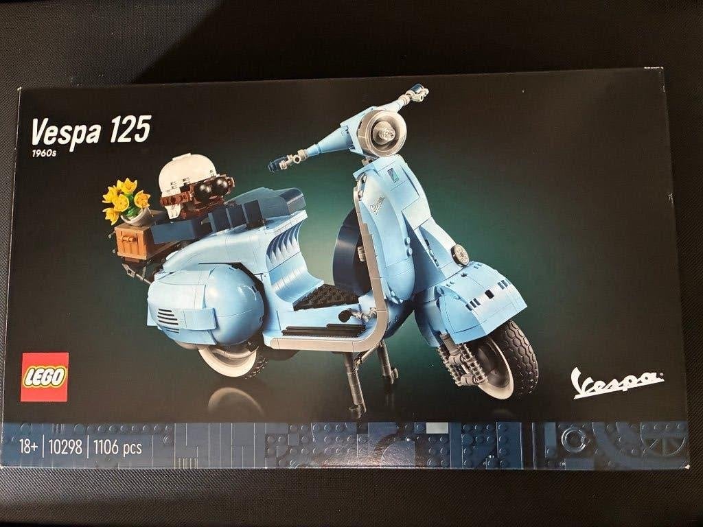 LEGO Vespa 125 Scooter [10298], Lego, Ophalen of Verzenden, Zo goed als nieuw, Compleet