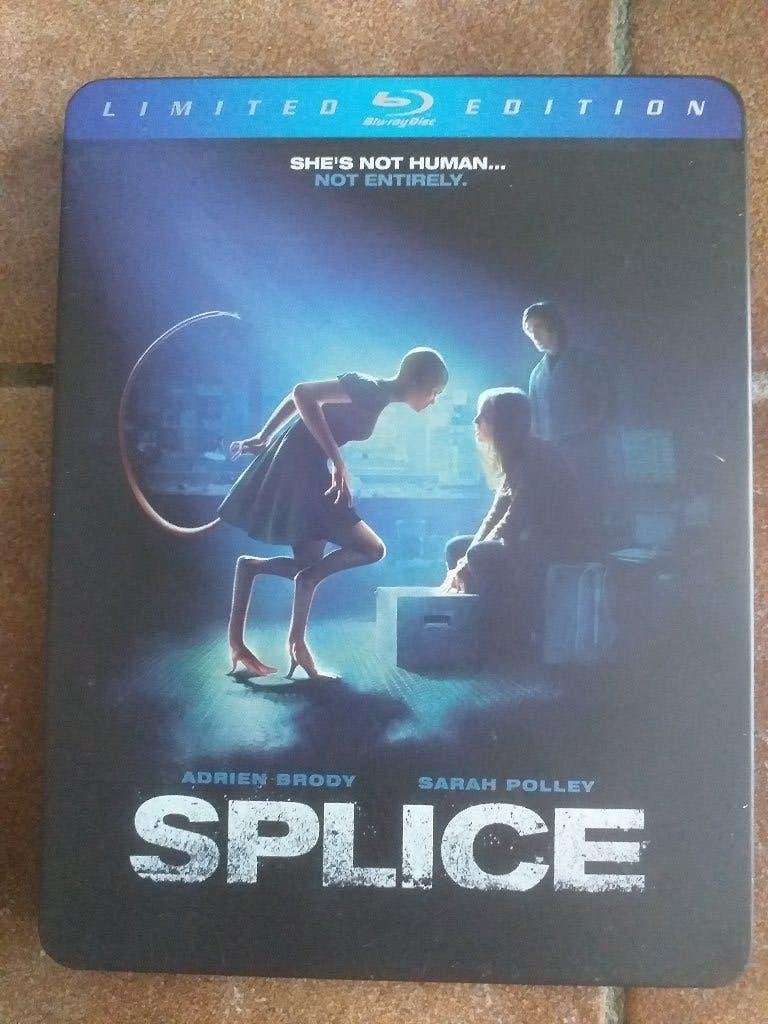 Splice Steelcase Bluray, Engels, Vanaf 16 jaar, Nederlands, Film