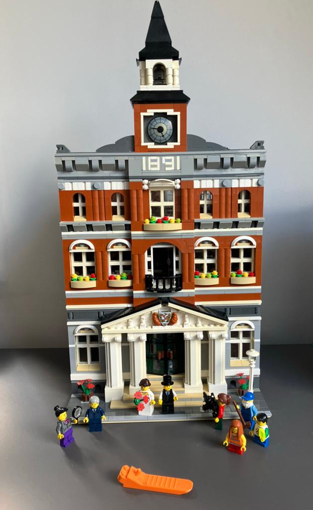 Lego Modular Building 10224 Town Hall incl doos, Ophalen, Lego, Architecture, Zo goed als nieuw