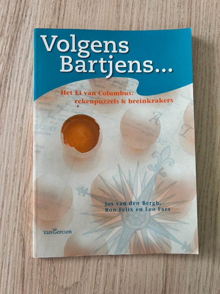 Volgens Bartjens / rekenpuzzels en breinkrakers, Ophalen of Verzenden, Beta, Zo goed als nieuw, Overige niveaus