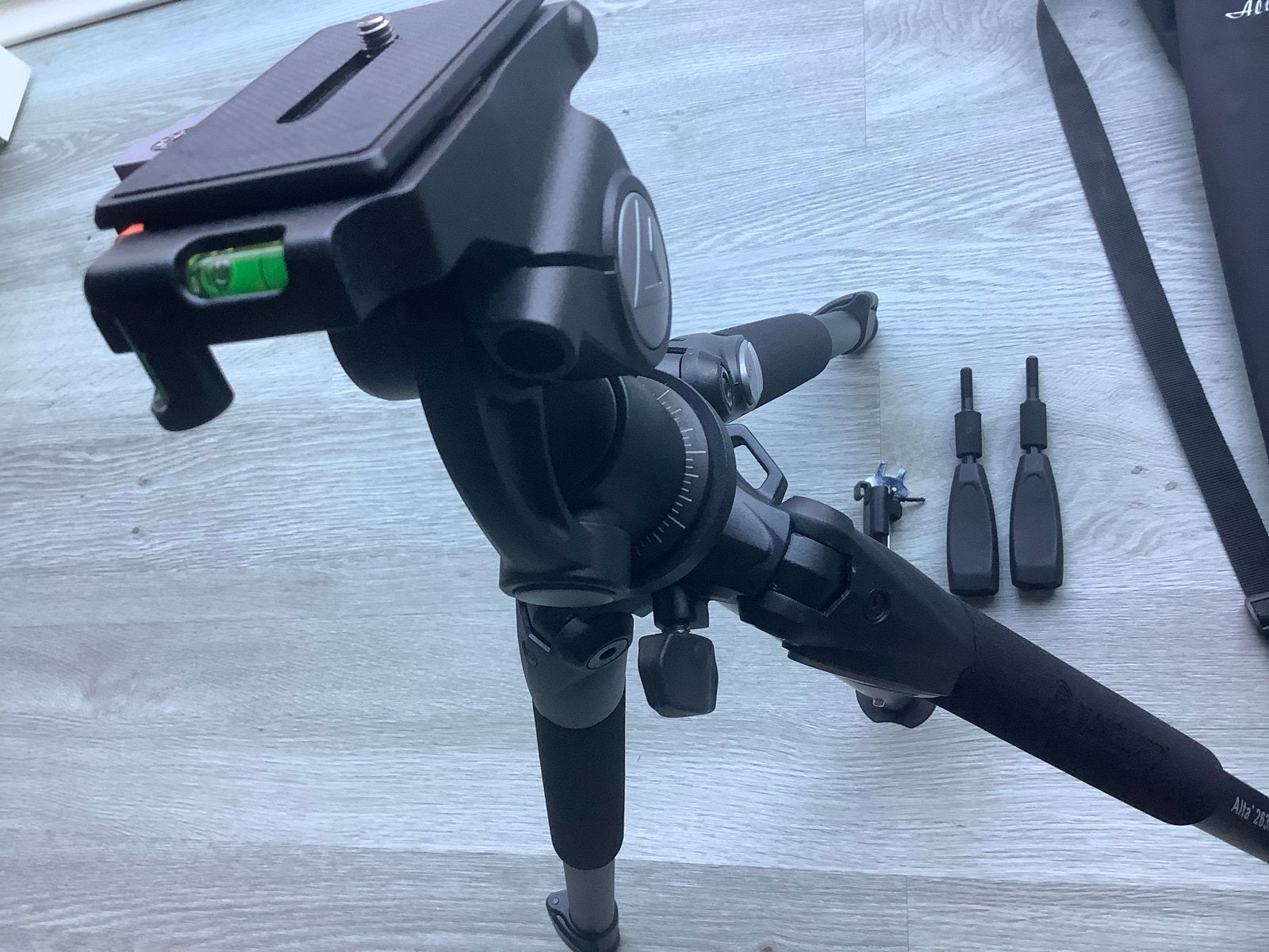 Vanguard Alta 263AP statief met draagtas, Zo goed als nieuw, Inclusief draagtas, Ophalen of Verzenden, Driepoot