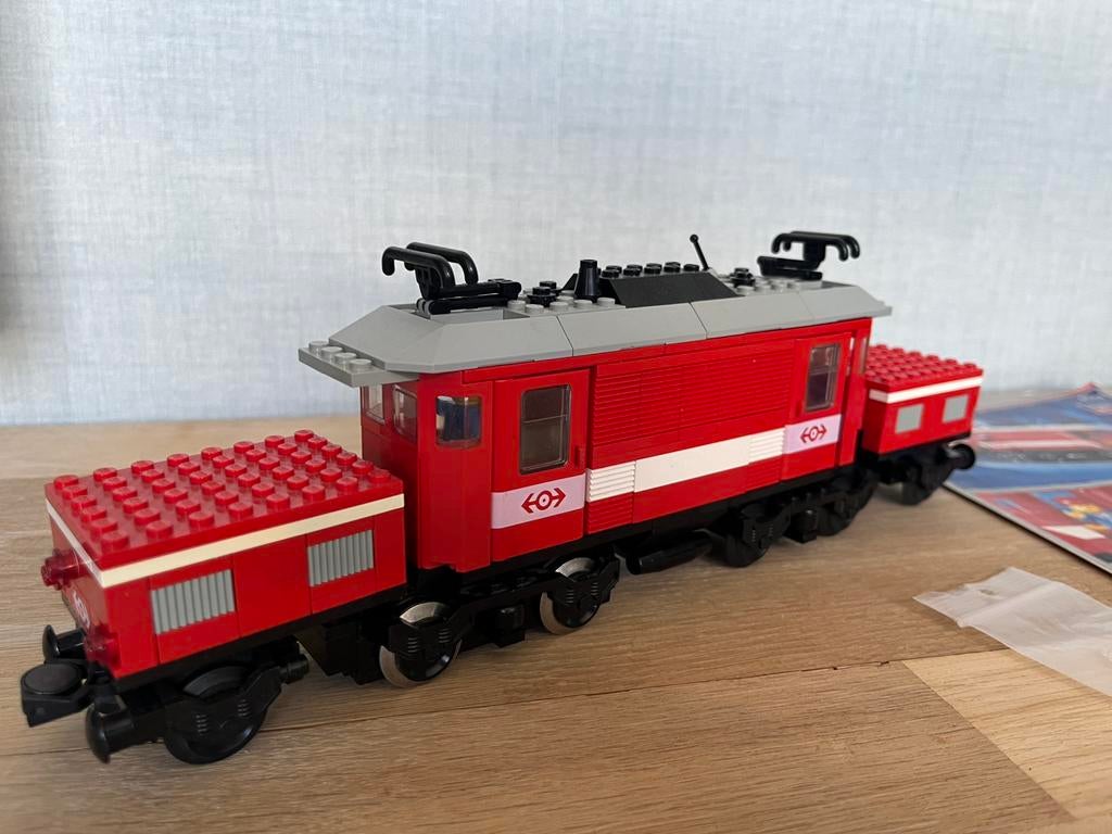 Levo 9v trein krokodil 4551, Kinderen en Baby's, Speelgoed | Duplo en Lego, Ophalen of Verzenden, Gebruikt, Complete set, Lego