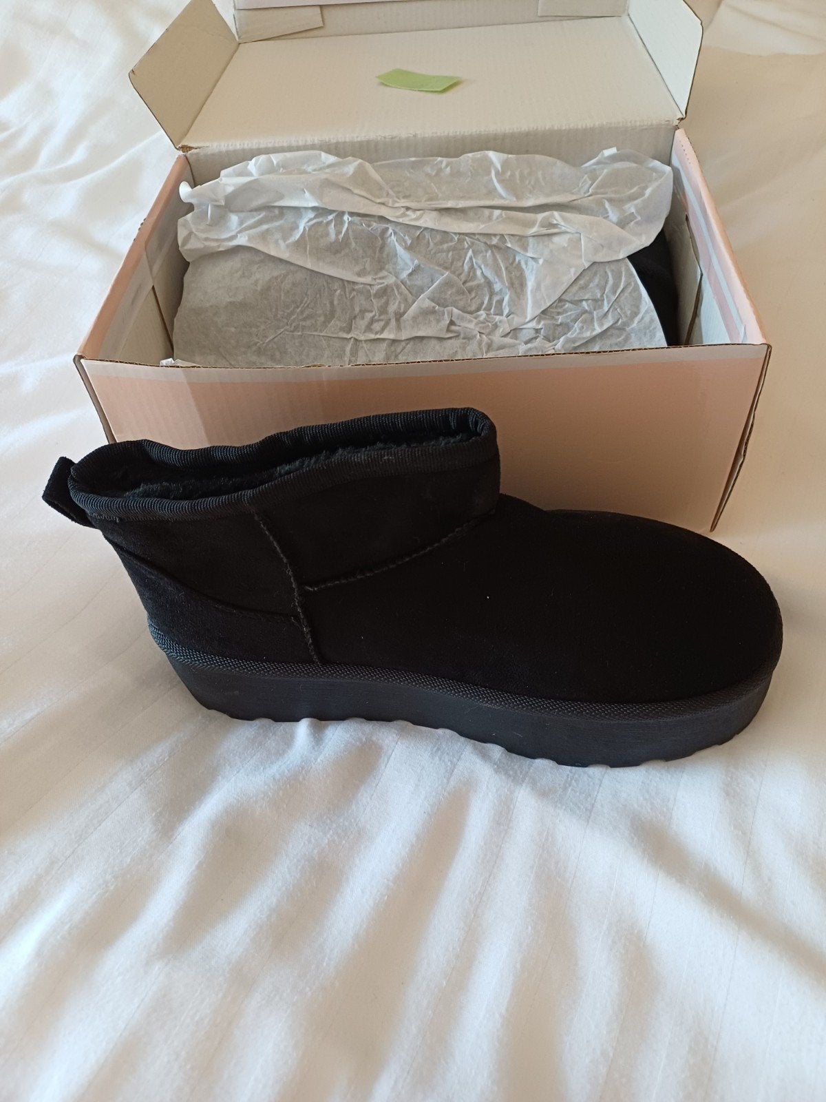 Zwarte nep uggs  .maat 38, Ophalen of Verzenden, Nieuw