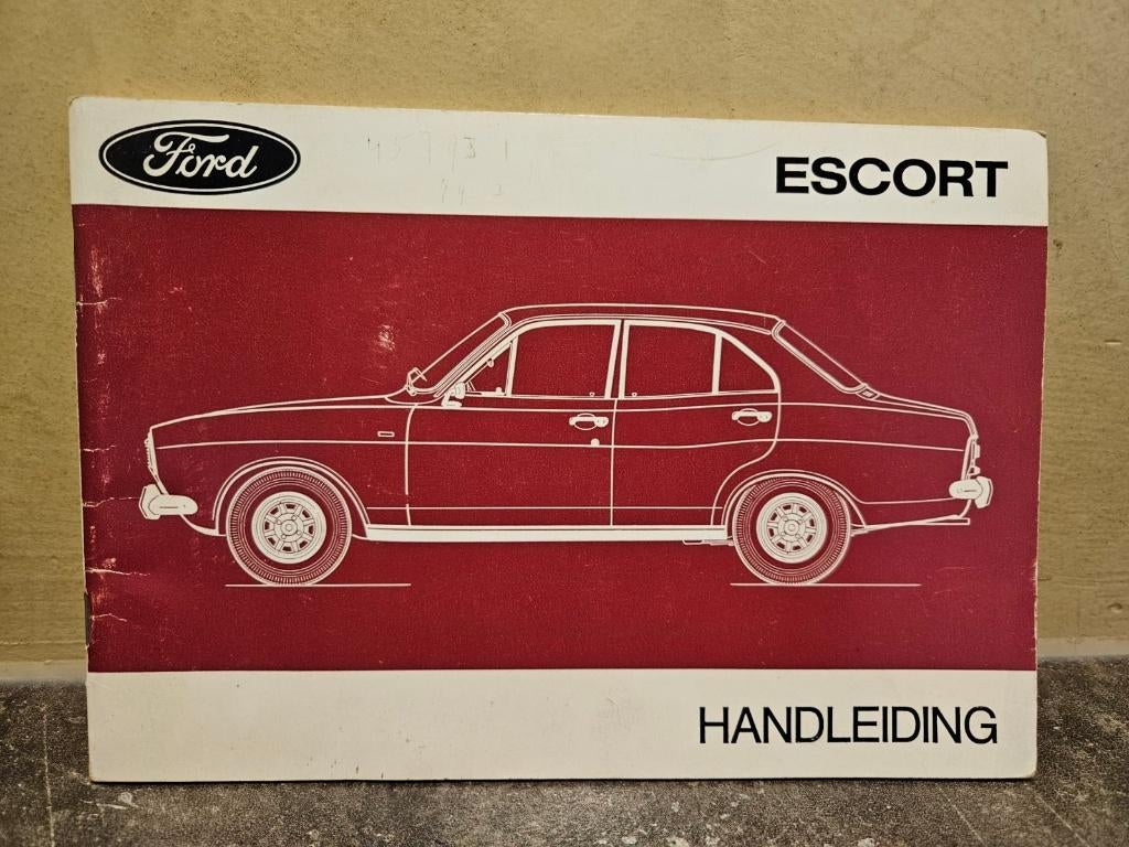 Handleiding Ford Escort, Ophalen of Verzenden