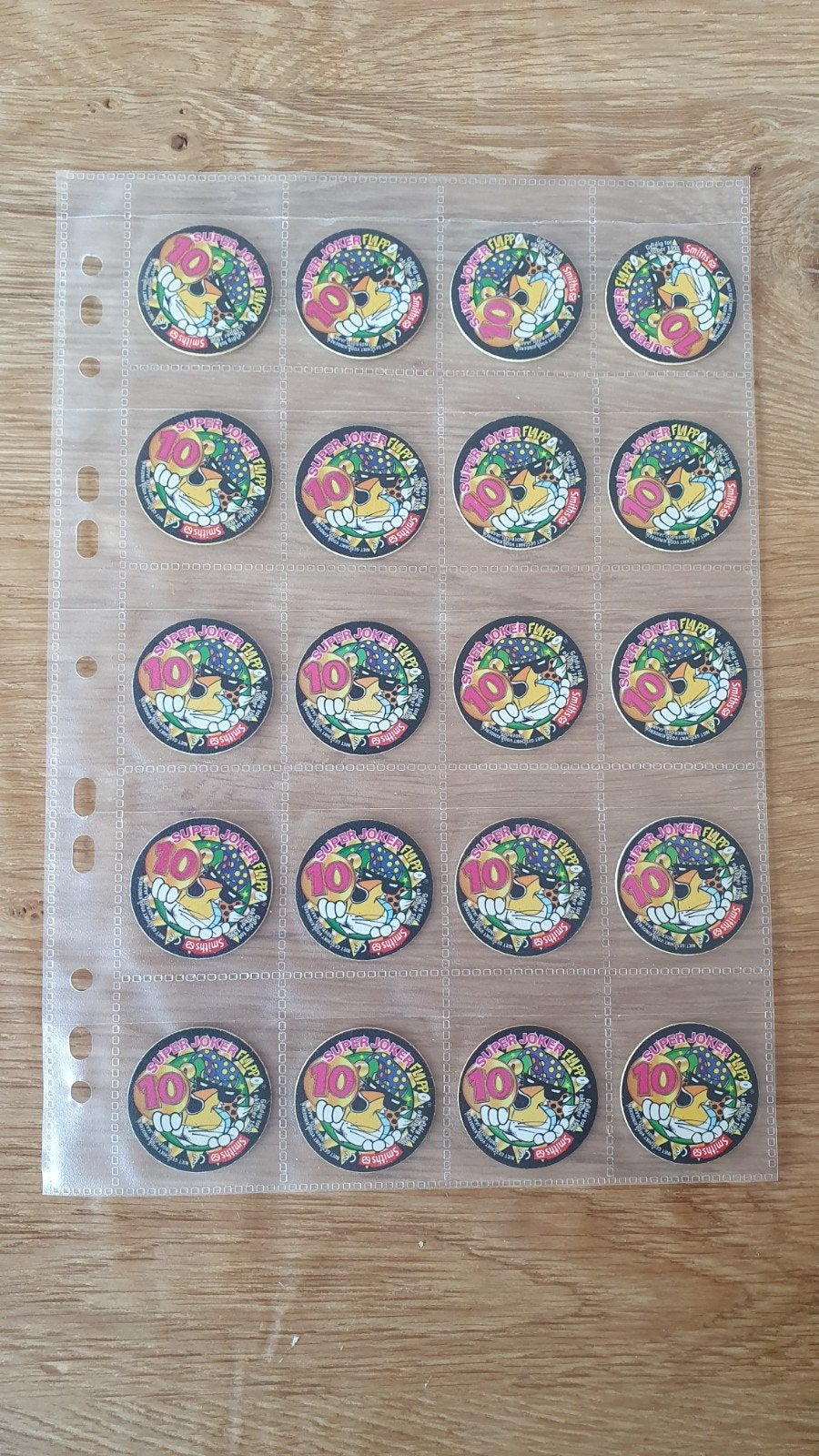 20x Joker Flippo 10 punten met gele poot Chester Cheetos Smi, Verzamelen, Flippo's, Verzenden, Looney Tunes, Losse flippo's