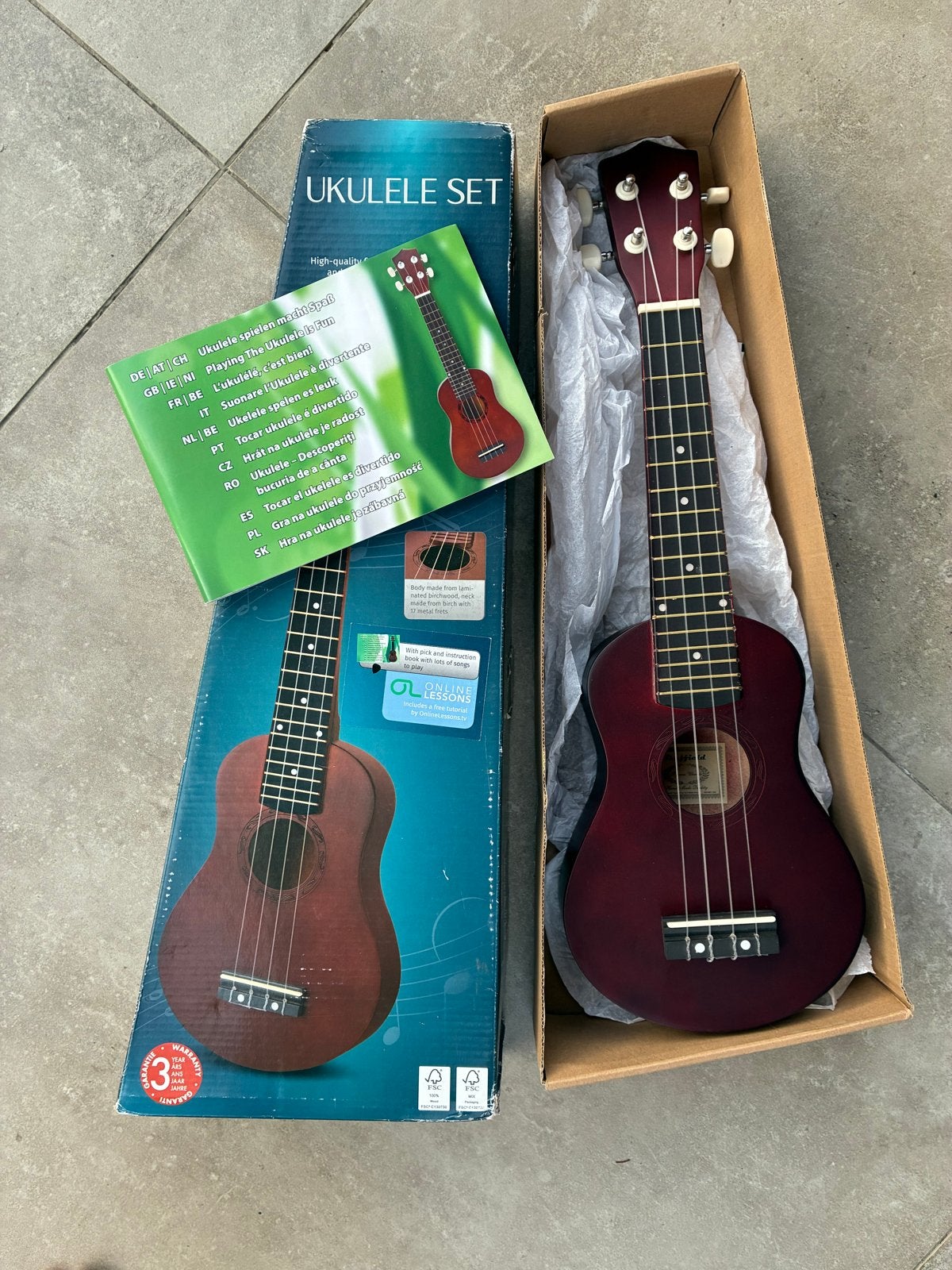 Nieuwe Ukulele Set - Perfect voor Beginners!, Muziek en Instrumenten, Snaarinstrumenten | Gitaren | Akoestisch, Ophalen of Verzenden