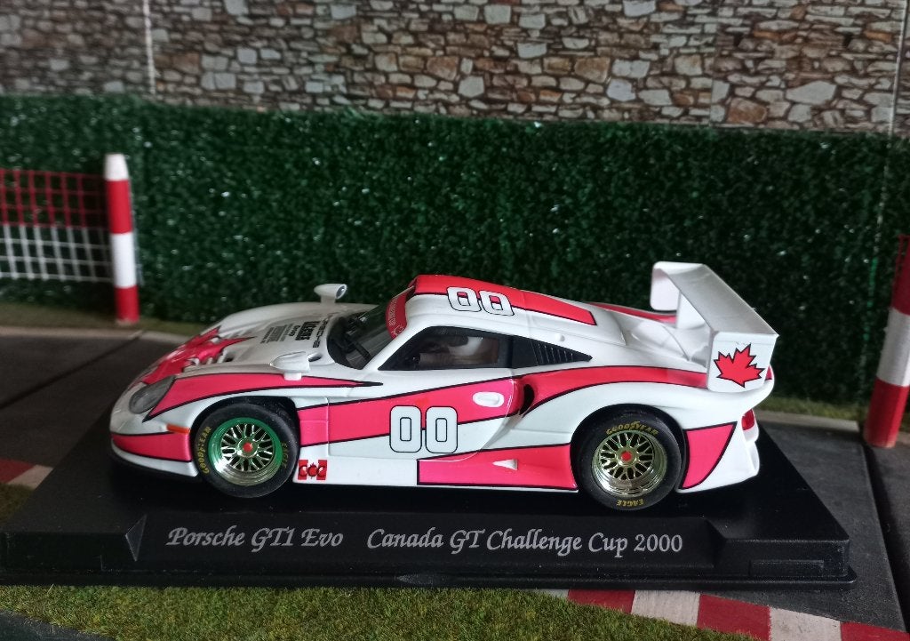 FLY Slotcar Porsche GT1 Evo Canada GT Challenge Cup 2000, Overige merken, Racebaan, Nieuw, Ophalen of Verzenden