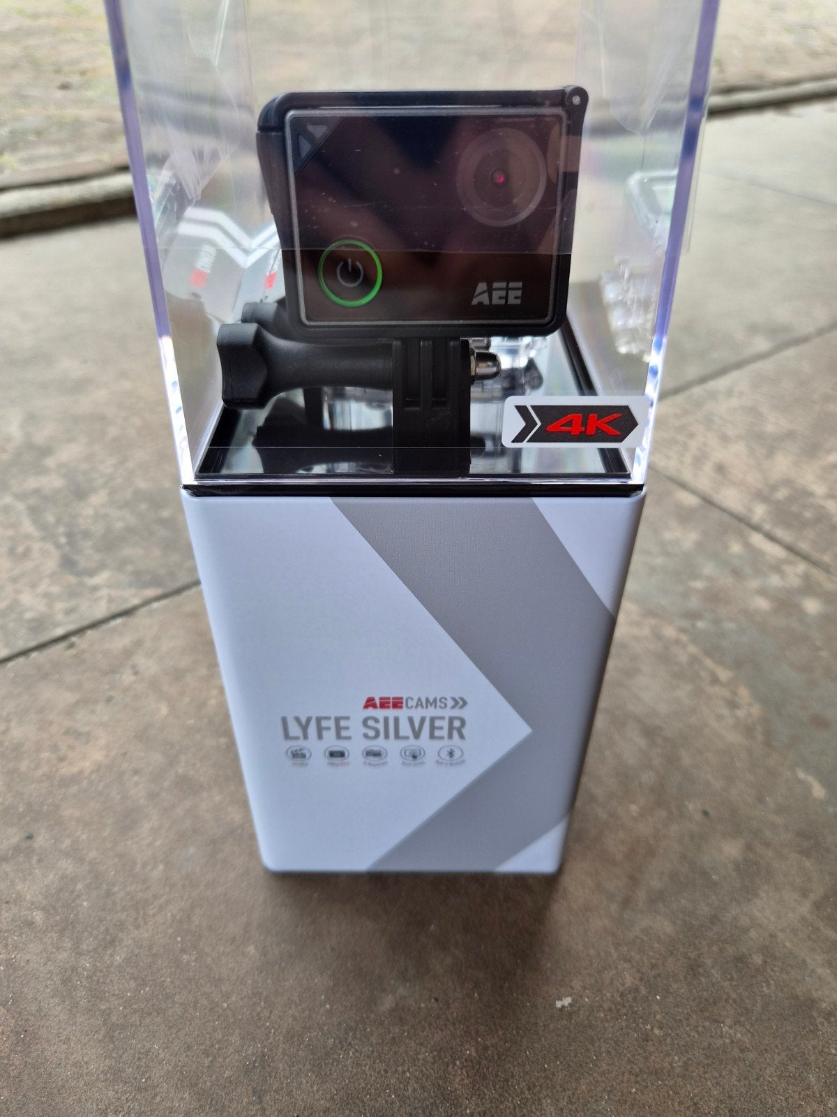 AEE Lyfe Silver 4K Action Camera met 16GB MicroSD, Ophalen of Verzenden, Nieuw, Overige merken