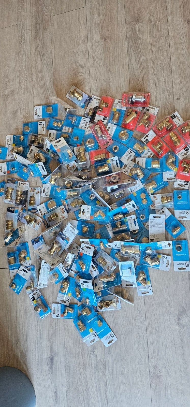 ton vol knelkoppeling diversen, Ophalen, Nieuw, Koper, Overige typen