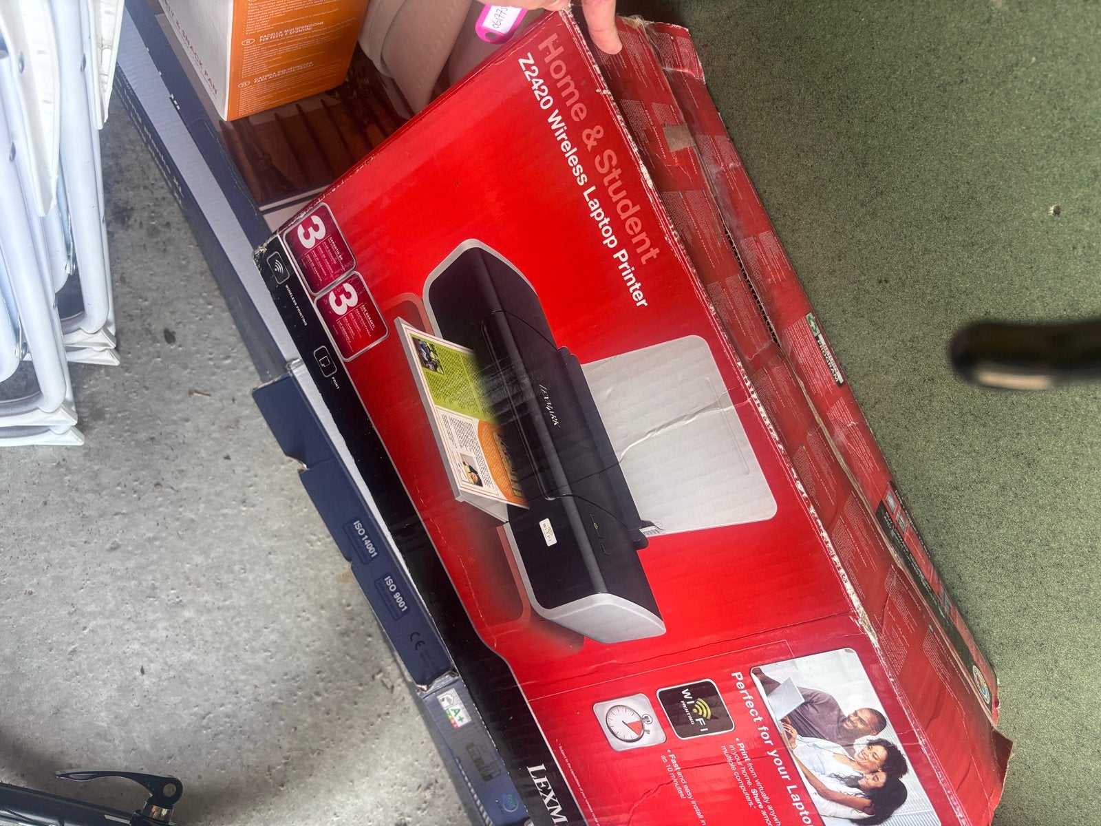 Nieuwe Lexmark Z2420 Draadloze Laptop Printer, Gebruikt, Printer, Inkjetprinter, Kleur printen