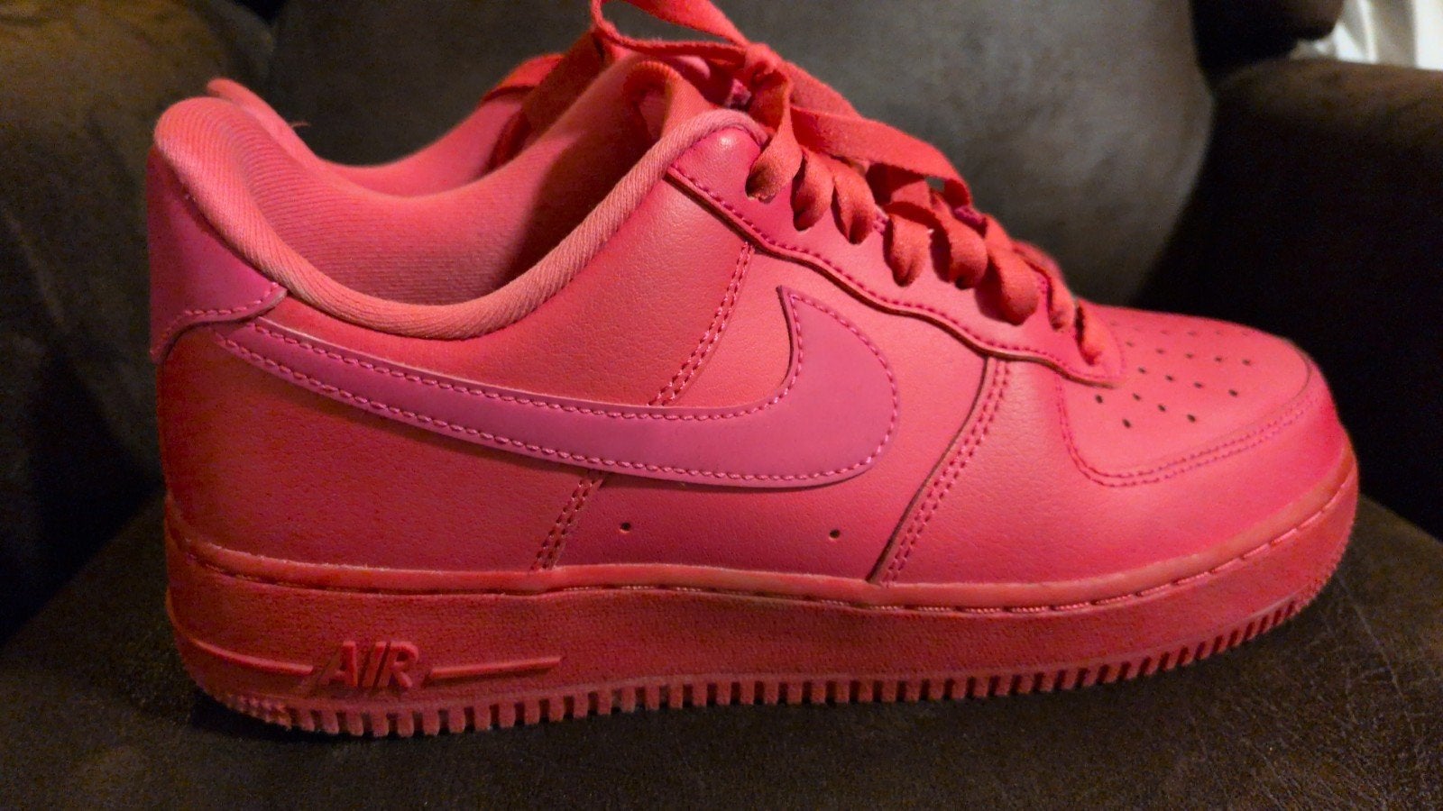 Nike Air Force 1 Low '07 "Fireberry" maat 41, Kleding | Dames, Wit, Nike, Ophalen of Verzenden, Sneakers of Gympen