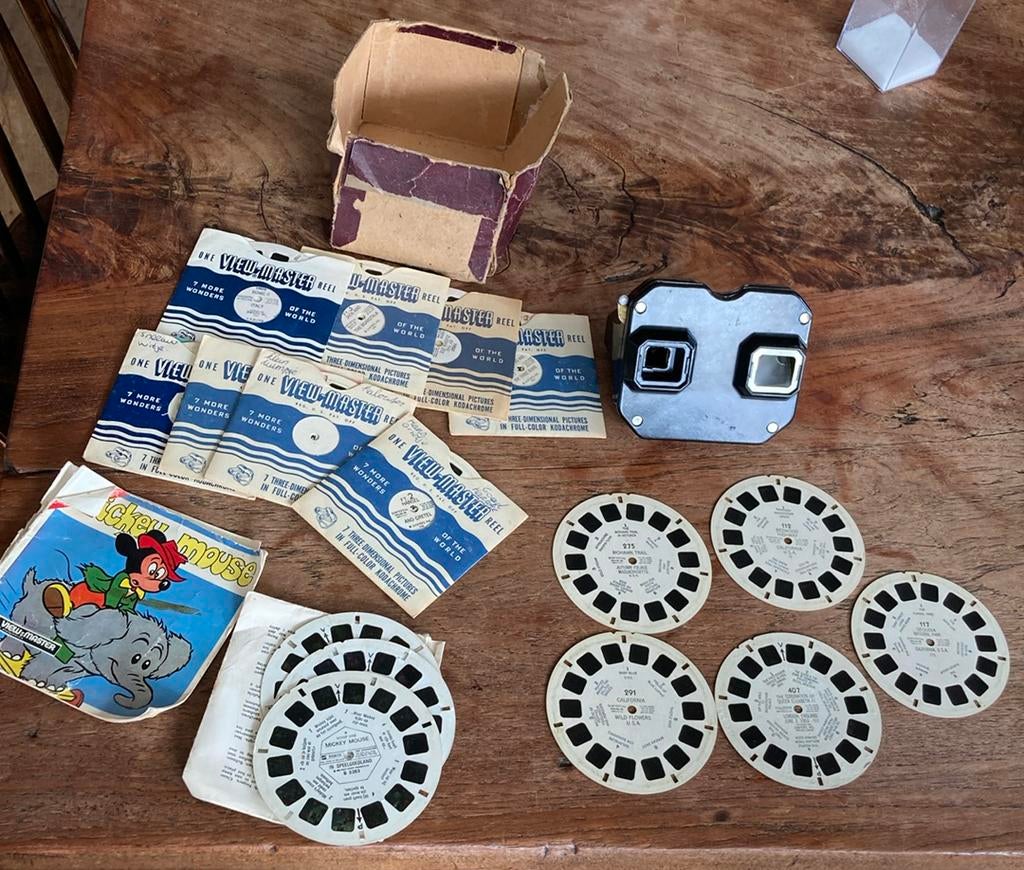 Bakelieten Sawyers view master met films, Antiek en Kunst, Ophalen of Verzenden