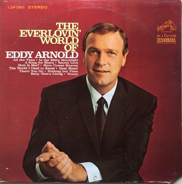 EDDY ARNOLD LP: THE EVER LOVIN' WORLD OF, Ophalen of Verzenden, Gebruikt, 12 inch