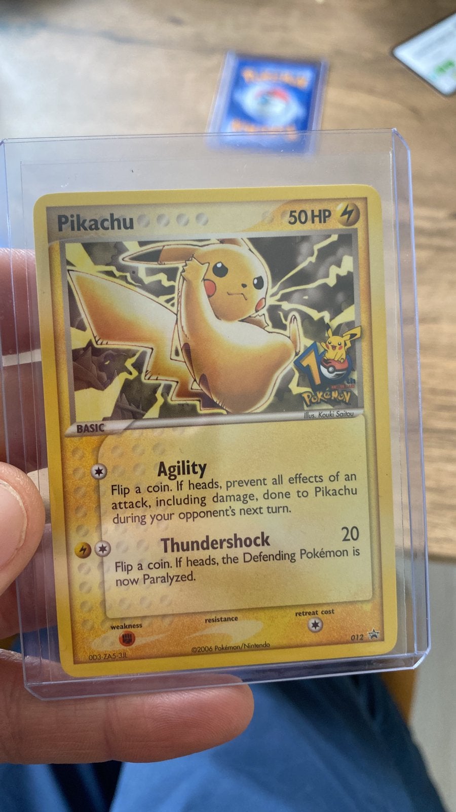 Pikachu 10th anniversary, Ophalen of Verzenden, Zo goed als nieuw