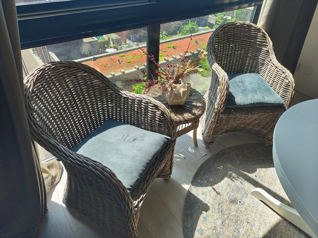 Move Away Sale | Pure Collection Outdoor Wicker Chairs, Ophalen, Gebruikt, Twee, Bruin