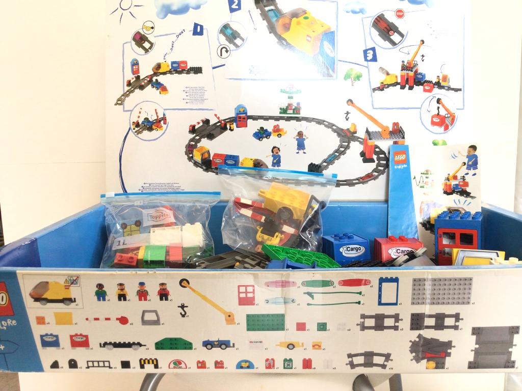 Lego/duplo treinset (zonder trein), Gebruikt, Overige thema's, Overige typen, Ophalen of Verzenden