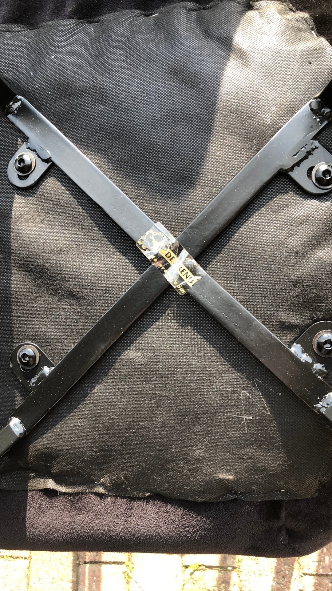 Foto 2 van Te koop 6 zwarte barkrukken met zwart velours