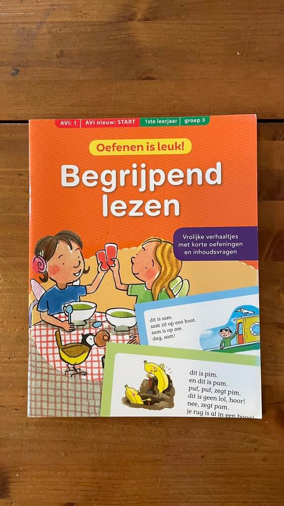 Begrijpend lezen groep 3, Ophalen of Verzenden, Zo goed als nieuw, Non-fictie