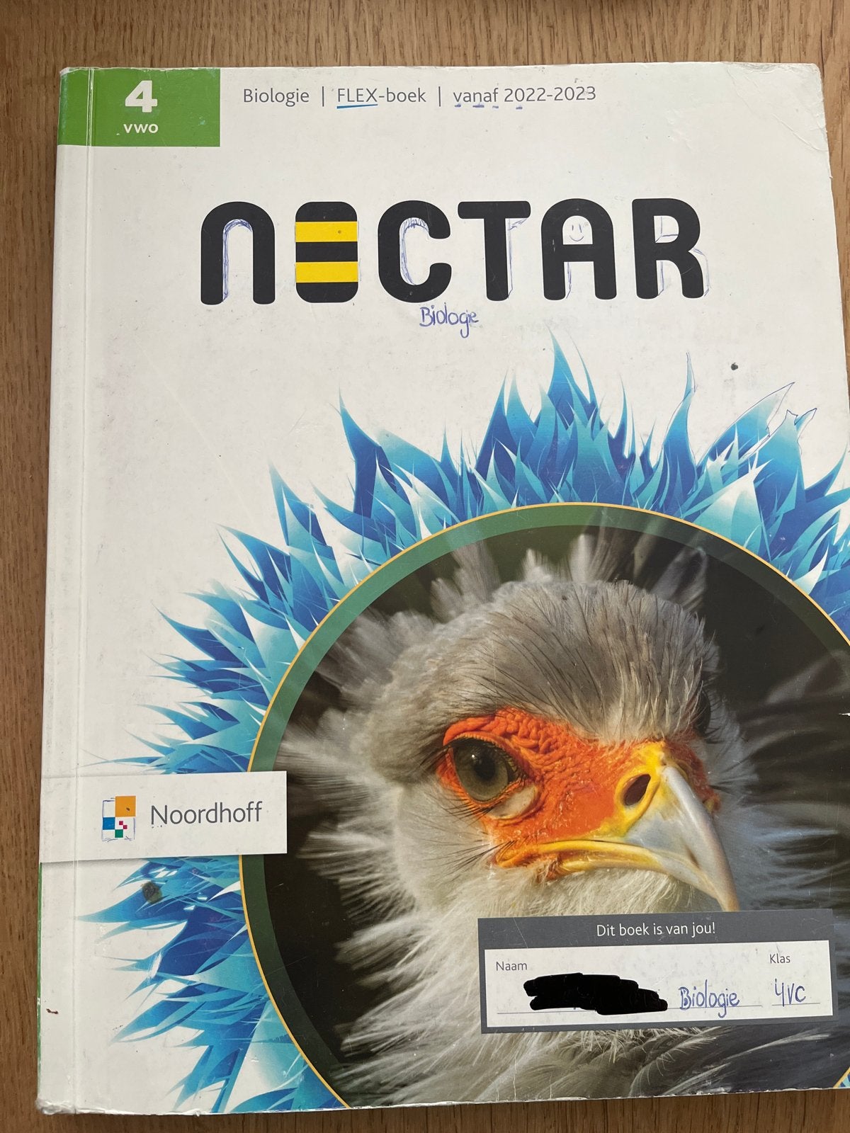 Nectar Biologie FLEX-boek 4 VWO (2022-2023), Ophalen of Verzenden, Gelezen, VWO, Biologie