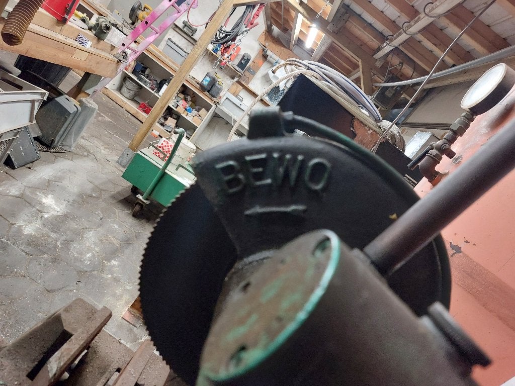 Bewo ijzerzaag GPO 225 316, Ophalen, Gebruikt, 70 mm of meer, Afkortzaag