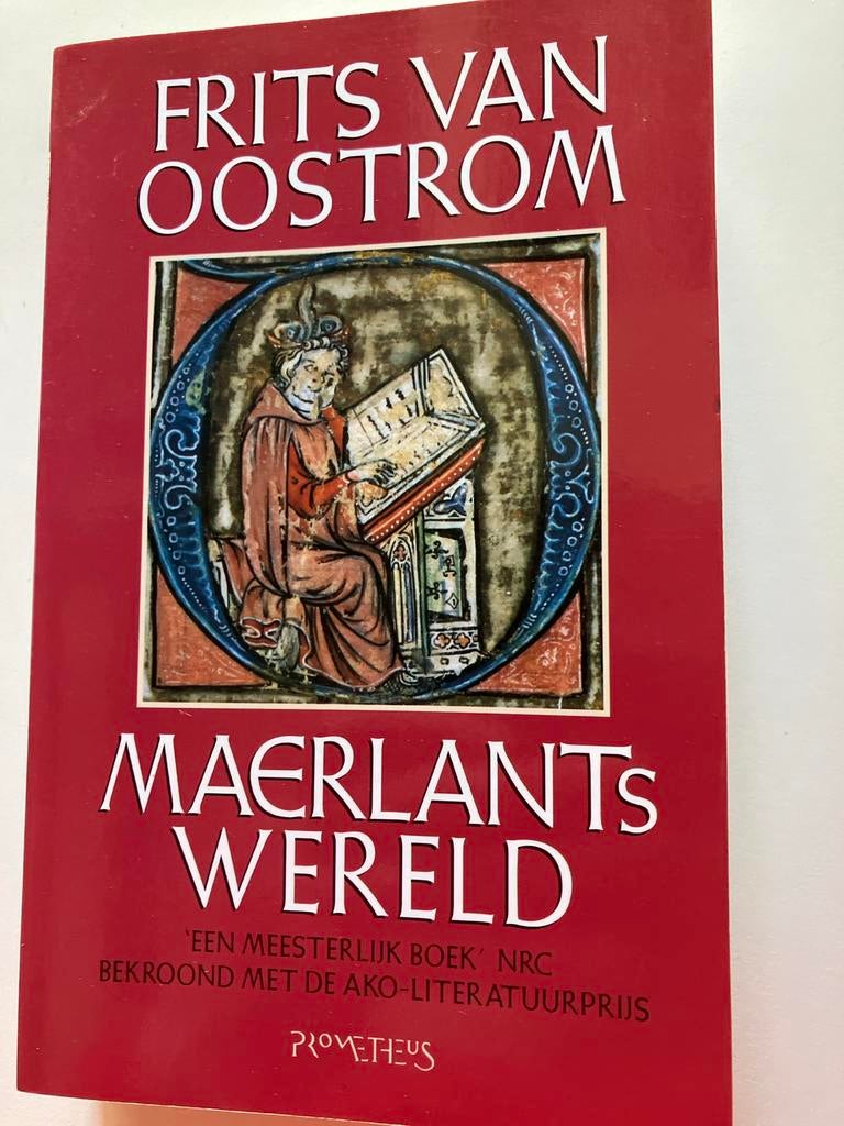 Maerlants Wereld - Frits van Oostrom (AKO Literatuurprijs), Ophalen of Verzenden, 20e eeuw of later, Zo goed als nieuw