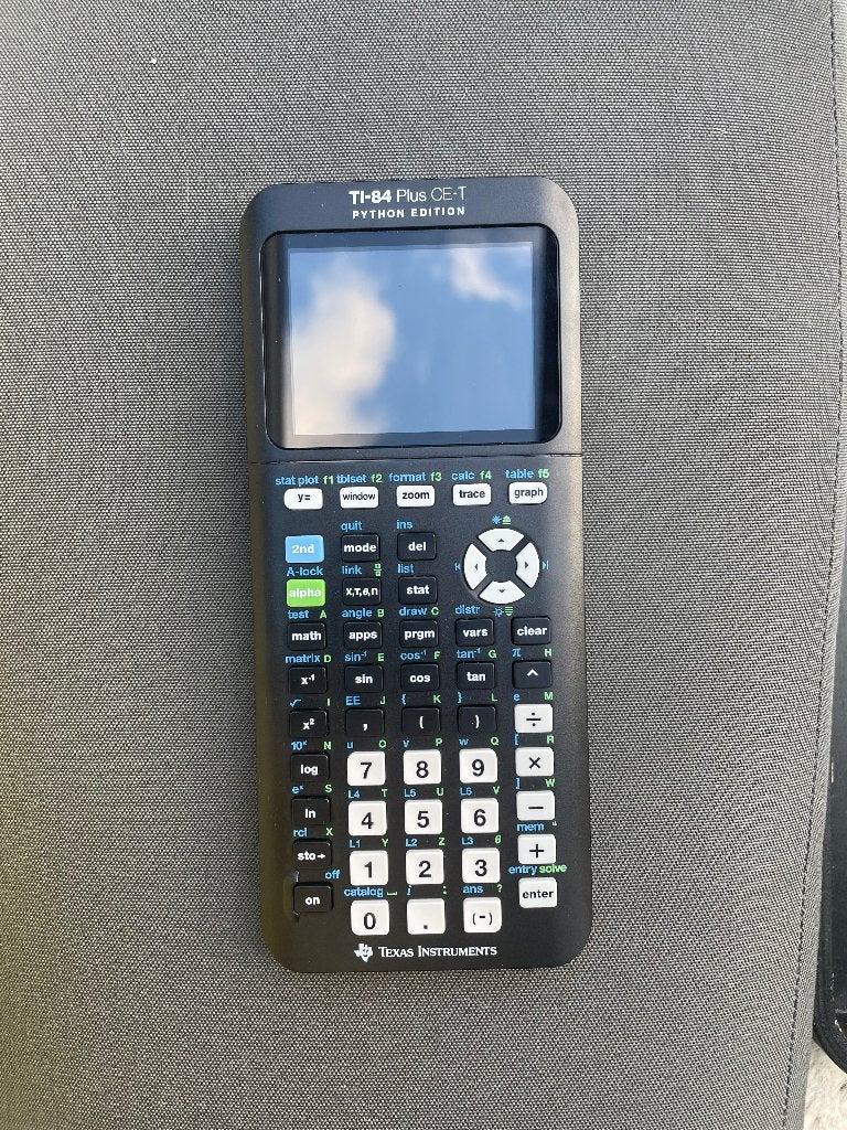Grafische rekenmachine, Ophalen of Verzenden, Grafische rekenmachine, Zo goed als nieuw