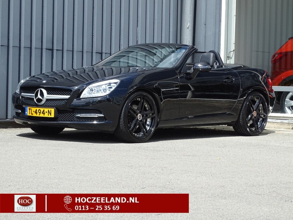 Mercedes-Benz SLK 200 Automaat | Airscarf | Carplay, Auto's, Mercedes-Benz, Bedrijf, Te koop, SLK, ABS, Airbags, Airconditioning