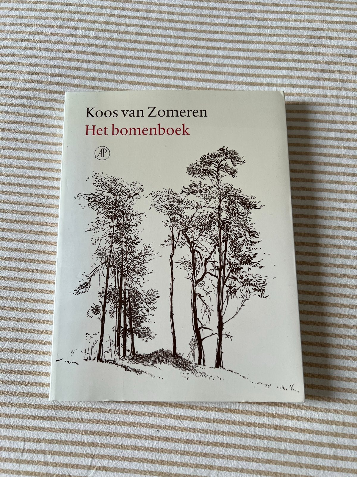 Het Bomenboek - Koos van Zomeren (Kaft verkleurd), Ophalen of Verzenden, Gelezen