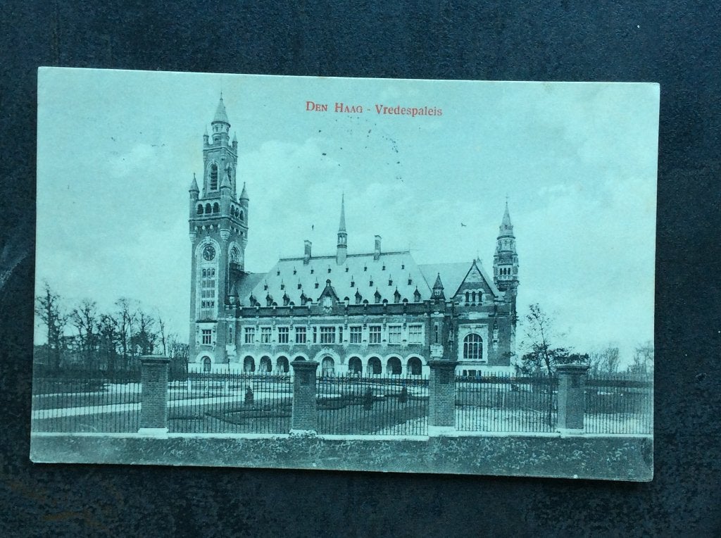 ‘s-Gravenhage, Vredespaleis, Verzamelen, Ophalen of Verzenden, Voor 1920, Gelopen, Zuid-Holland